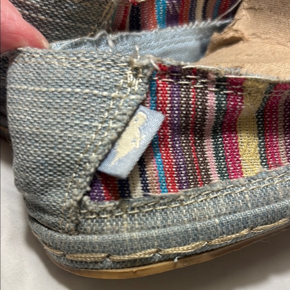 Rocket Dog Wheelie Summer Throw Multicolor Striped Slip-On Shoes sz 7 - Picture 6 of 9